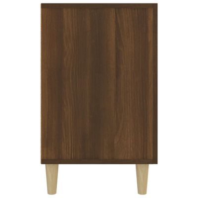 vidaXL Komoda, brązowy dąb, 100x36x60 cm, materiał drewnopochodny