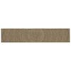vidaXL Dywan strefowy Naturalny i czarny 60 x 400 cm Juta