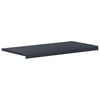 vidaXL Parapet okienny Antracytowy z rysunkiem drewna 60 x 40 x 4,5 cm