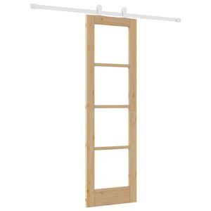 vidaXL Drzwi przesuwne ORKDAL 61 x 198,5 cm naturalny