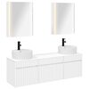 vidaXL Zestaw Szafek Łazienkowych 5 pcs Biały 53 x 15,5 x 70 cm