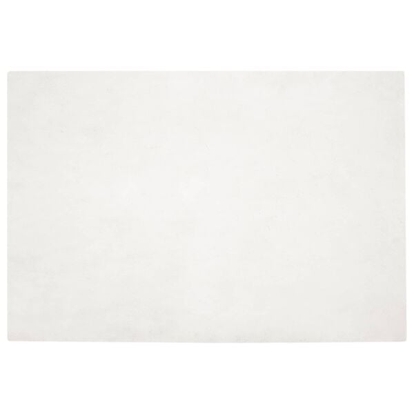 vidaXL Dywan z sztucznego kr&oacute;lika Olite Kremowy 140 x 200 cm Poliester