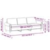 vidaXL 3-osobowa sofa, brązowa, 180 cm, sztuczna sk&oacute;ra