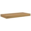 vidaXL P&oacute;łka ścienna Do montażu na ścianie Brązowy 50 x 23,5 x 3,8 cm