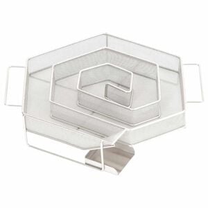 vidaXL Generator zimnego dymu, sześciokątny, 22,5 cm, stal nierdzewna