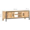 vidaXL Szafka pod TV, 120x30x40 cm, surowe drewno mango