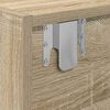 vidaXL Szafka RTV Sonoma Oak 80x31x25,5 cm Drewno klejone