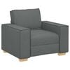 vidaXL Sofa Fotel Ciemnoszary 100x78x84 cm Tkanina