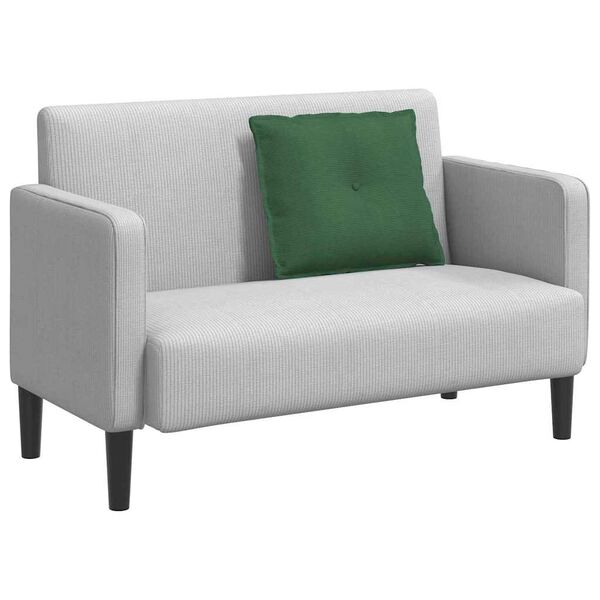 vidaXL Poduszka na plecy Zielony dżungli 60 x 50 cm Tkanina sztruksowa