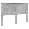 vidaXL Zagł&oacute;wek Betonowy szary 150 cm Materiał drewnopochodny