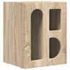 vidaXL Stolik nocny ELST Dąb Sonoma 40 x 35 x 50 cm