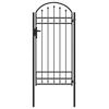 vidaXL Brama ogrodzeniowa ASSEN 100 x 195 cm Stal malowana proszkowo