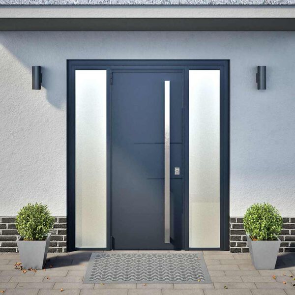 vidaXL Donice ogrodowe, 2 szt., 30x30x30 cm, stal galwanizowana