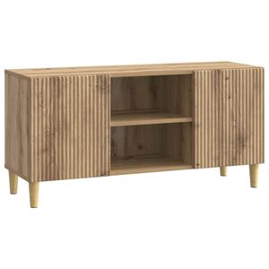 vidaXL Szafka pod telewizor 102 x 34,5 x 50 cm Dąb artisan
