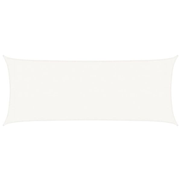 vidaXL Żagiel przeciwsłoneczny, 160 g/m², biały, 2x4,5 m, HDPE