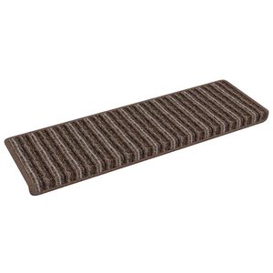 vidaXL Samoprzylepne maty na schody 15 szt. 65 x 21 x 4 cm Non-Slip