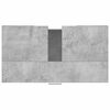 vidaXL Szafka łazienkowa, szarość betonu, 60x32x53,5 cm
