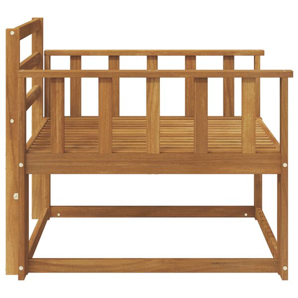 vidaXL Środkowa sofa ogrodowa Lite Drewno Akacji Naturalny