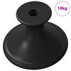 vidaXL Uchwyt 1461 szt. Czarny &Oslash;30 mm Aluminium