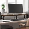 vidaXL Podstawka pod monitor, brązowy dąb, 105x23x15,5 cm