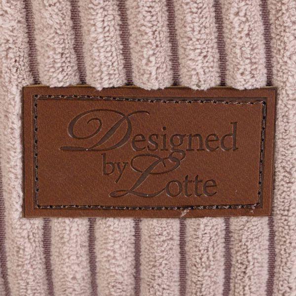 Designed by Lotte Legowisko dla kota, prążkowane, r&oacute;żowe, 50x17 cm