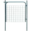 vidaXL Brama ogrodowa 100x100 cm Zielona