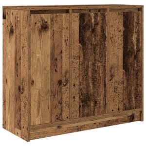vidaXL Komoda Stare drewno 85x34x76 cm Drewno klejone