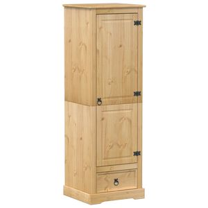 vidaXL Szafa Corona, 55x50x170 cm, lite drewno sosnowe