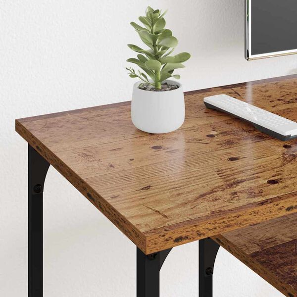 vidaXL Szafka pod telewizor Stare drewno 102 x 35 x 45,5 cm