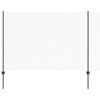 vidaXL Sześciokątne ogrodzenie z słupkiem 25 x 1,6 m Stal pokryta PVC
