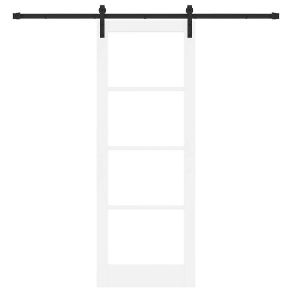 vidaXL Drzwi przesuwne ORKDAL Biały 78 x 211 cm