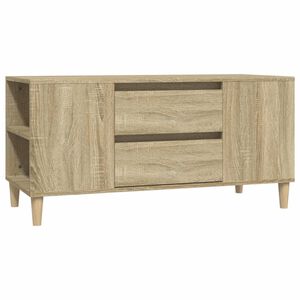 vidaXL Szafka pod TV, dąb sonoma, 102x44,5x50 cm