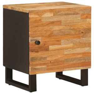 vidaXL Szafka Nocna Brązowy 40 x 33 x 46 cm Drewno z mango
