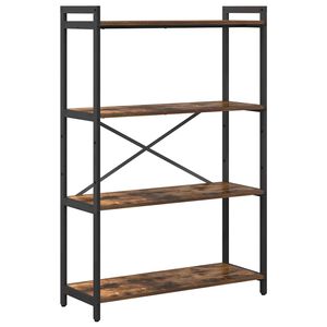vidaXL P&oacute;łka na książki 80 x 30 x 120 cm Drewno inżynieryjne