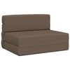 vidaXL Składana Sofa Ł&oacute;żko Szarobeżowy 70 x 72 x 60 cm tkanina