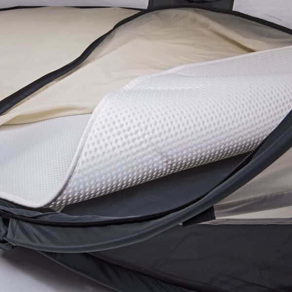 DERYAN Materac do ł&oacute;żeczka Toddler Luxe Welcool 3D, biały