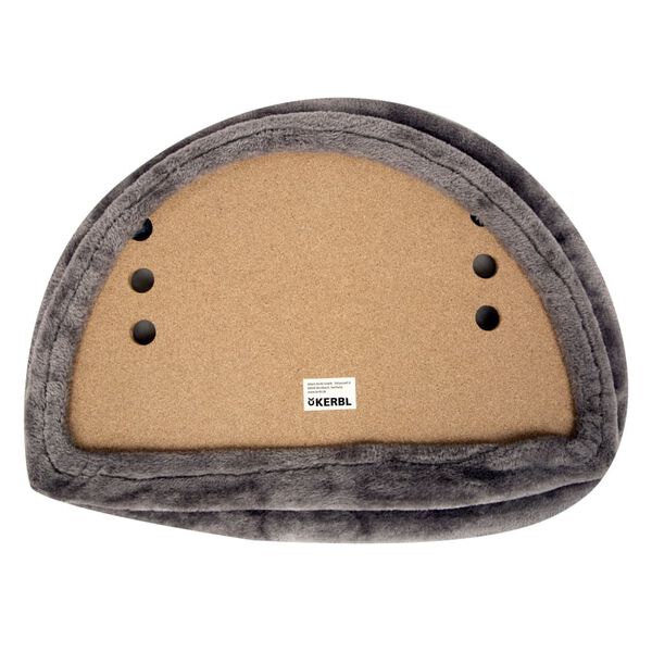 Kerbl Legowisko okienne dla kota, 55x35x10 cm, szare