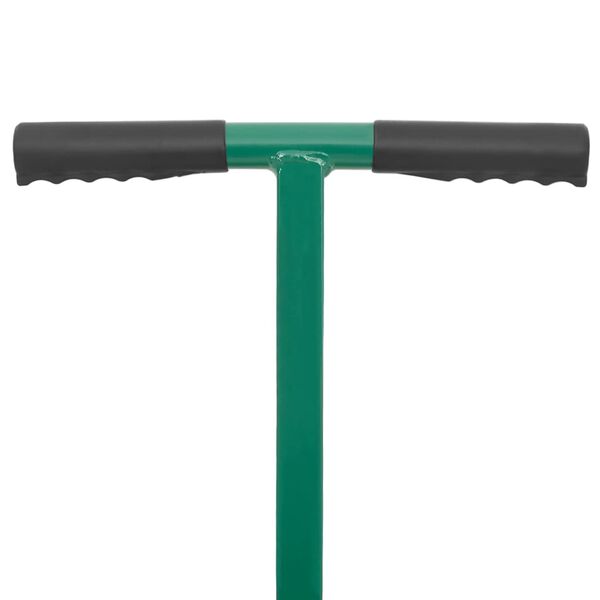 vidaXL Rozrzutnik do kompostu, zielony, &Oslash;40x60 cm, stal