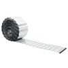 vidaxl Krawężnik do trawnika 10 m x 10 cm Stal ocynkowana srebrny