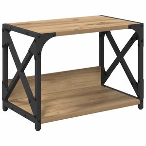 vidaXL Stojak na drukarkę Dąb rzemieślniczy 44 x 26 x 31,5 cm