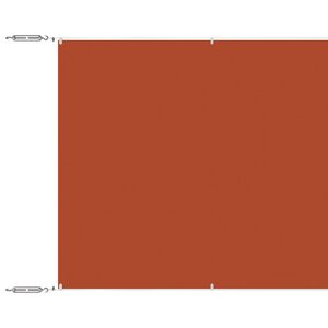vidaXL Markiza pionowa, terakota, 60x1000 cm, tkanina Oxford