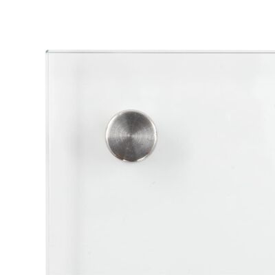 vidaXL Panel ochronny do kuchni, przezroczysty, 100x50 cm, szkło