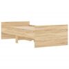 vidaXL Rama ł&oacute;żka z szufladami, dąb sonoma, 100x200 cm