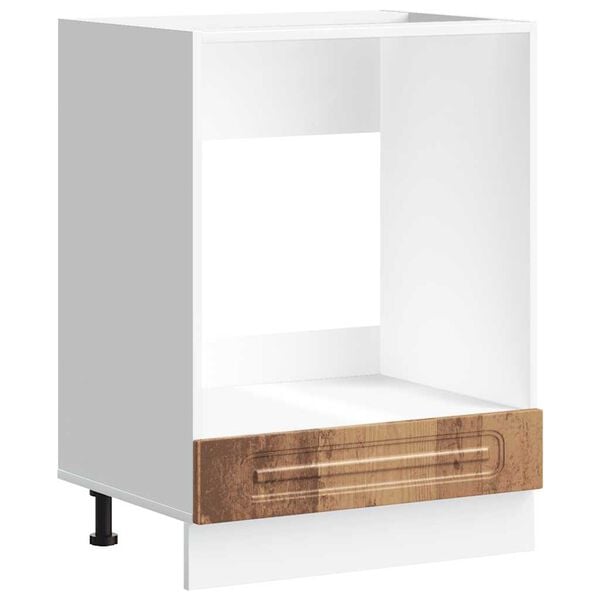 vidaXL Szafka piekarnikowa, Kalmar, stare drewno