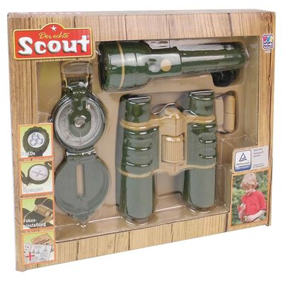 Scout 3-cz. zestaw dla małego poszukiwacza przygód, zieleń wojskowa