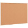 vidaXL Tablica korkowa z ramą z litego drewna sosnowego 80x55 cm
