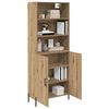 vidaXL Highboard Dąb rzemieślniczy 69,5 x 32,5 x 180 cm