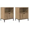 vidaXL Szafka Nocna z szufladą 2 pcs dąb artisan 49 x 36 x 61 cm