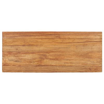 vidaXL Stolik kawowy, 100x40x47,5 cm, lite drewno z odzysku i tekowe