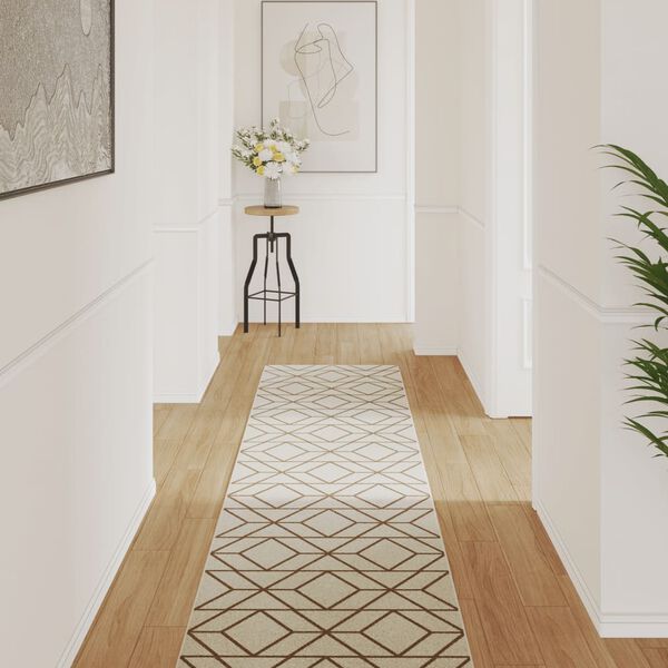 vidaXL Dywan zewnętrzny/wewnętrzny, kolorowy 80x300 cm, antypoślizgowy